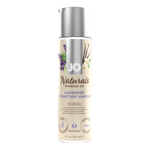 JO Naturals - Lavender & Vanilla - Massage 4 floz / 120 mL