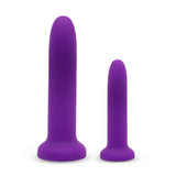 DUO 2PC 5.5" & 7.75" SILICONE DILDO & HARNESS SET
