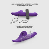 TESTER - MULTI ORGASM DILDO - M - PURPLE