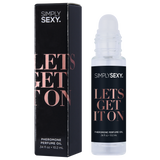 TESTER - SIMPLY SEXY PHEROMONE PERFUME OIL ROLL-ON - LET'S GET IT ON - 0.34 floz | 10.2mL