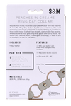 Peaches 'n CreaMe Ring Day Collar