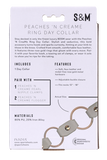 Peaches 'n CreaMe Ring Day Collar