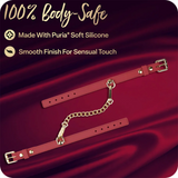 Temptasia Ardor - Silicone Wrist & Ankle Restraints - Red