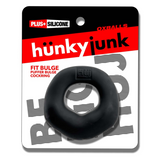FIT BULGE hung-style cockring BLACK FOG
