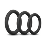 SNUG RING LITE - 3-PACK SNUG FIT SILICONE COCK RING