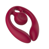 SVibe Snail GIZI Duo Couples Stimulator, burgundy
