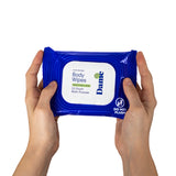 Dame Aloe & Cucumber Body Wipes  12pk