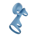 SVibe Snail JOVI Arc Couples Ring, blue haze