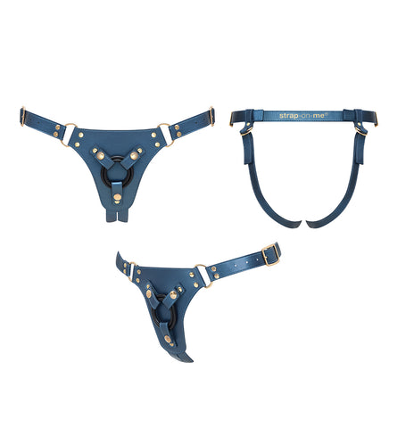 TESTER -  HARNESS SIMILI GENEROUS - ONE SIZE - BLUE