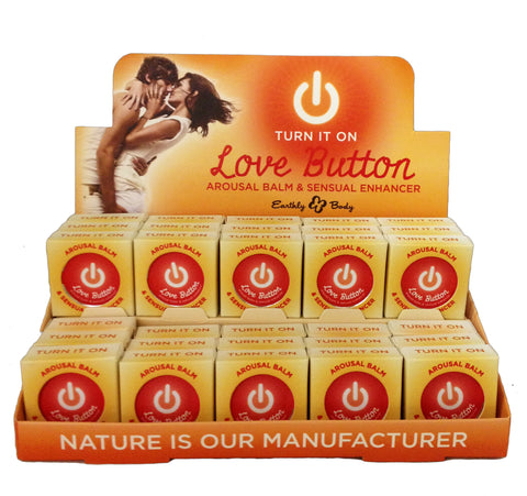 Love Button Tin 0.45oz / 12.75 g - 30 pc. Display