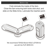 FLIP 0 (ZERO) ELECTRONIC VIBRATION - White