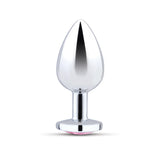 Jewel Heart Metal Butt Plug Training Set