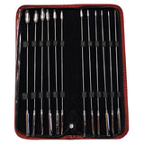 Stainless Steel 12 Piece Rosebud Dilator Set