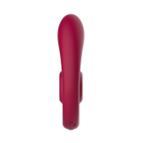 TESTER - SVibe Snail GIZI Duo Couples Stimulator, burgundy