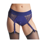 HARNESS LINGERIE DIVA - XL - NIGHT BLUE