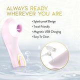 Delice - Fleur - Clitoral, Fluttering & Suction Personal Massager