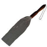 Beaded Metal Flogger with Wooden Handle