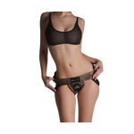 LEATHERETTE HARNESS CURIOUS - BRONZE