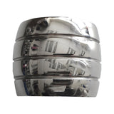 Stainless Steel Round Cock Ring 45mm by 45mm