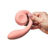 SVibe Snail GIZI vibrator, peachy pink