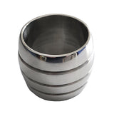 Stainless Steel Round Cock Ring 45mm by 45mm