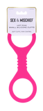 Small Hot Pink Silicone Cuffs