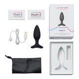 TESTER - HUSH 2 1.5" BLUETOOTH BUTT PLUG - BLACK