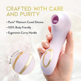 Delice - Fleur - Clitoral, Fluttering & Suction Personal Massager