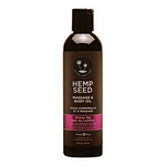 TESTER - Hemp Seed Massage & Body Oil Skinny Dip 8 fl oz / 237 ml