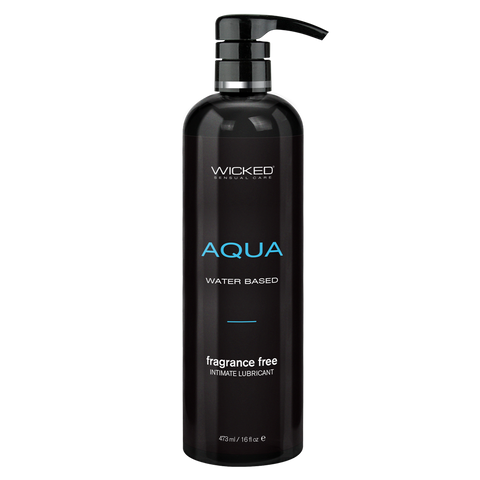 Aqua Water Based Lubricant  16oz