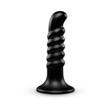 KRUSH - 9.5" CURVED & RIBBED DILDO WITH SUCTION CUP