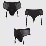 HARNESS LINGERIE IDYLLE - M - BLACK