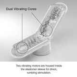 FLIP 0 (ZERO) ELECTRONIC VIBRATION - White