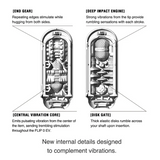 FLIP 0 (ZERO) ELECTRONIC VIBRATION - White