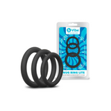 SNUG RING LITE - 3-PACK SNUG FIT SILICONE COCK RING