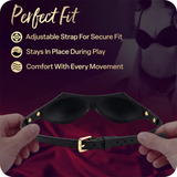 Temptasia Ardor - Silicone Blindfold - Black