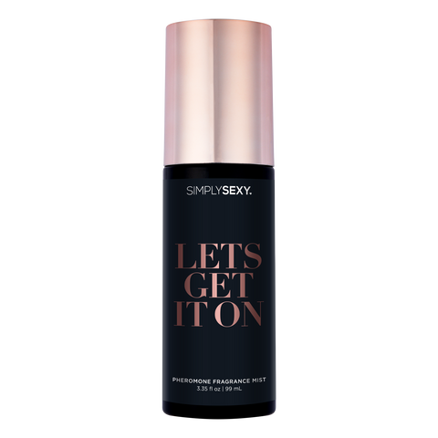 TESTER - SIMPLY SEXY PHEROMONE BODY MIST - LET'S GET IT ON - 3.35 floz | 99mL