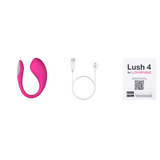 TESTER - LOVENSE LUSH 4 REMOTE CONTOL VIBRATOR - PINK