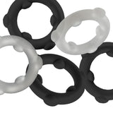 Gearheads 5-Pack Spinner Rings Black/Vapor