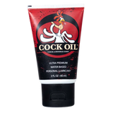 Cock Oil Water-Based Lubricant – Squeeze Tube 2 oz