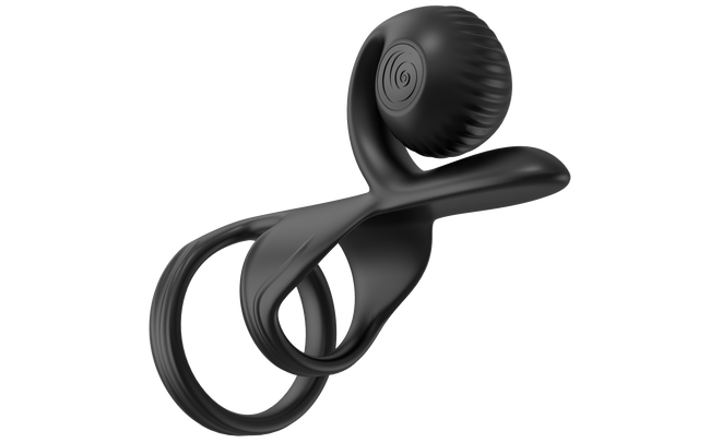 TESTER - SVibe Snail JOVI couples ring, black
