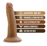 Dr Skin 5.5" Dildo w Suction Cup - Mocha