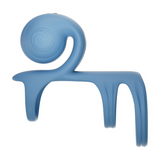 SVibe Snail JOVI Arc Couples Ring, blue haze