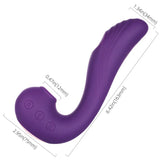 Angel Triple Tease G-spot & Clit Stim - Purple