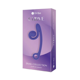 TESTER - SVibe Snail CURVE vibrator, purple