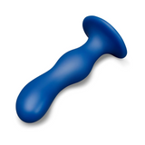 MILK - 8.5" CURVED ANAL TRAINER WITH TAPERED TIP AND SUCTION CUP