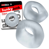 FIT BULGE hung-style cockring CLEAR STEAM