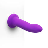 DUO 2PC 5.5" & 7.75" SILICONE DILDO & HARNESS SET