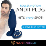 ANDII PLUG - NAVY BLUE