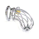 Stainless Steel Chasity Cock Cage with Padlock